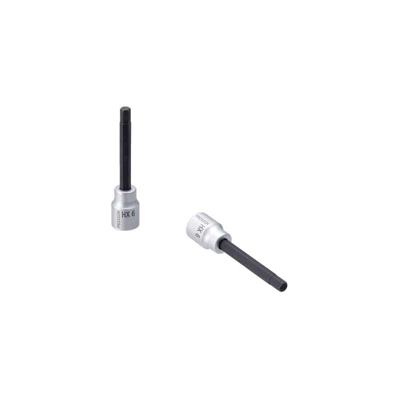 PROXXON 4348046 ヘックスビットソケット 3/8 ロング 6mm #83569 1個（ご注文単位1個）【直送品】
