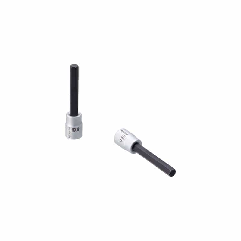 PROXXON 4348048 ヘックスビットソケット 3/8 ロング 8mm #83571 1個（ご注文単位1個）【直送品】
