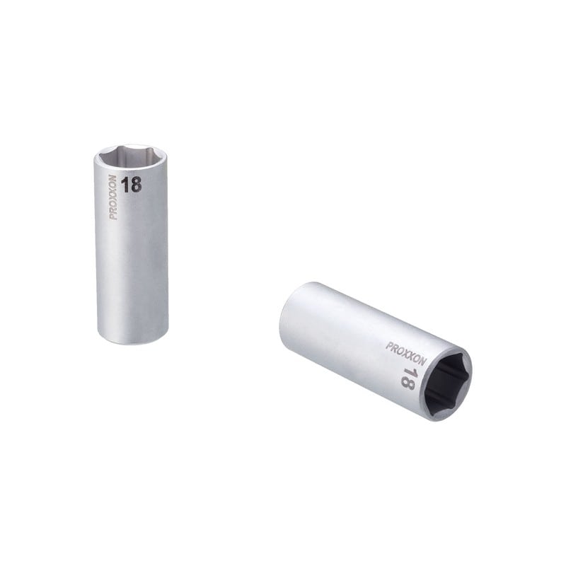 PROXXON 4348030 ディープソケット 3/8 18mm #83546 1個（ご注文単位1個）【直送品】