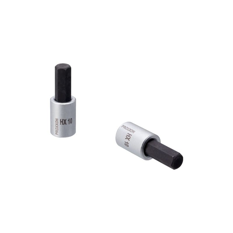 PROXXON 428621 ヘックスビットソケット 3/8 ショート 10mm #83581 1個（ご注文単位1個）【直送品】
