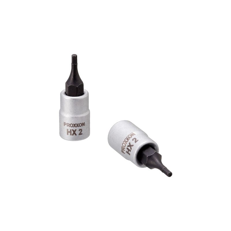 PROXXON 428670 ヘックスビットソケット 1/4 2mm #83744 1個（ご注文単位1個）【直送品】