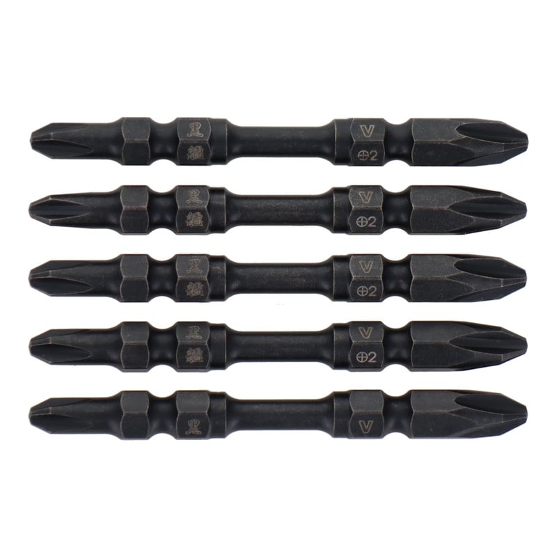 VESSEL 4348626 黒艦ビット 煌 +2×65mm 5本組 #558910 1個(ご注文単位1個)【直送品】