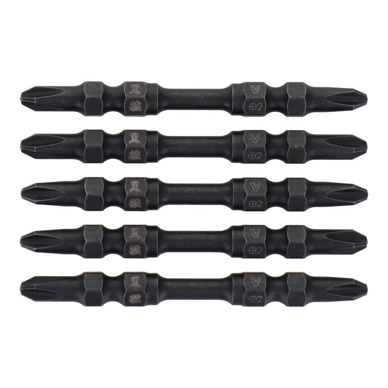 VESSEL 4348631 黒艦ビット 巧 +2×65mm 5本組 #558916 1個(ご注文単位1個)【直送品】