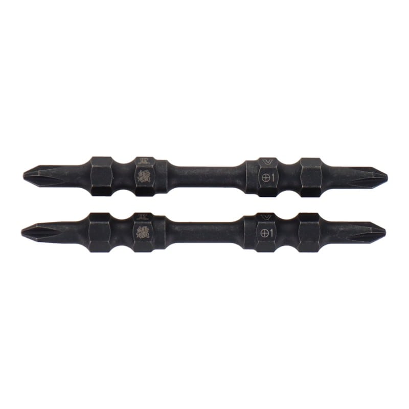 VESSEL 4348578 黒艦ビット 巧 +1×65mm 2本組 #558921 1個(ご注文単位1個)【直送品】