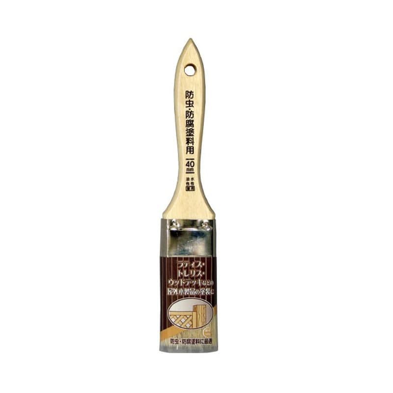 アサヒペン 9016347 防虫・防腐塗料用 40mm B-B-40 1個（ご注文単位1個）【直送品】