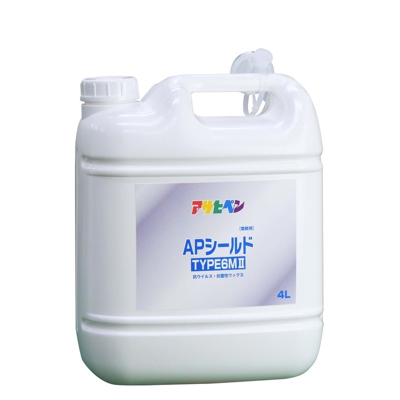 アサヒペン 9019197 APシールドTYPE6М2業務用 4L 1個（ご注文単位1個）【直送品】