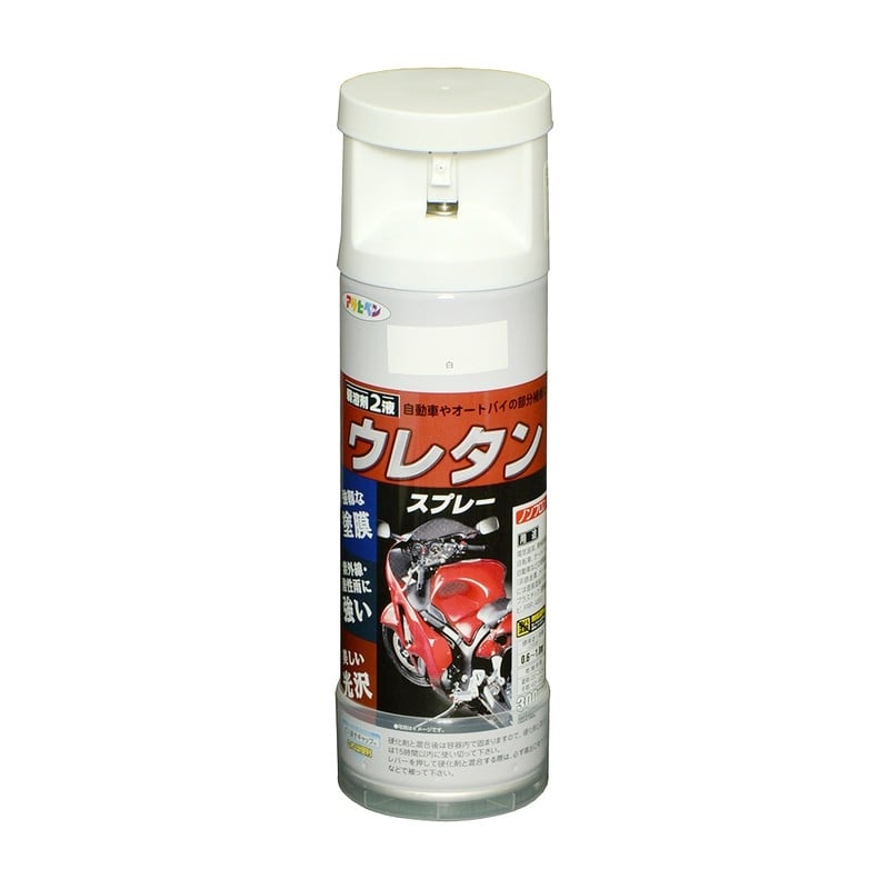 アサヒペン 9010262 2液ウレタンスプレー 300mL 白 1個(ご注文単位1個)【直送品】
