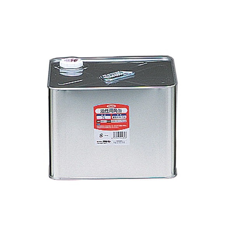 アサヒペン 9016360 油性用角缶 7L KKP-7 1個(ご注文単位1個)【直送品】
