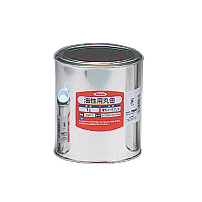 アサヒペン 9016366 油性用丸缶 1L KMP-1 1個（ご注文単位1個）【直送品】