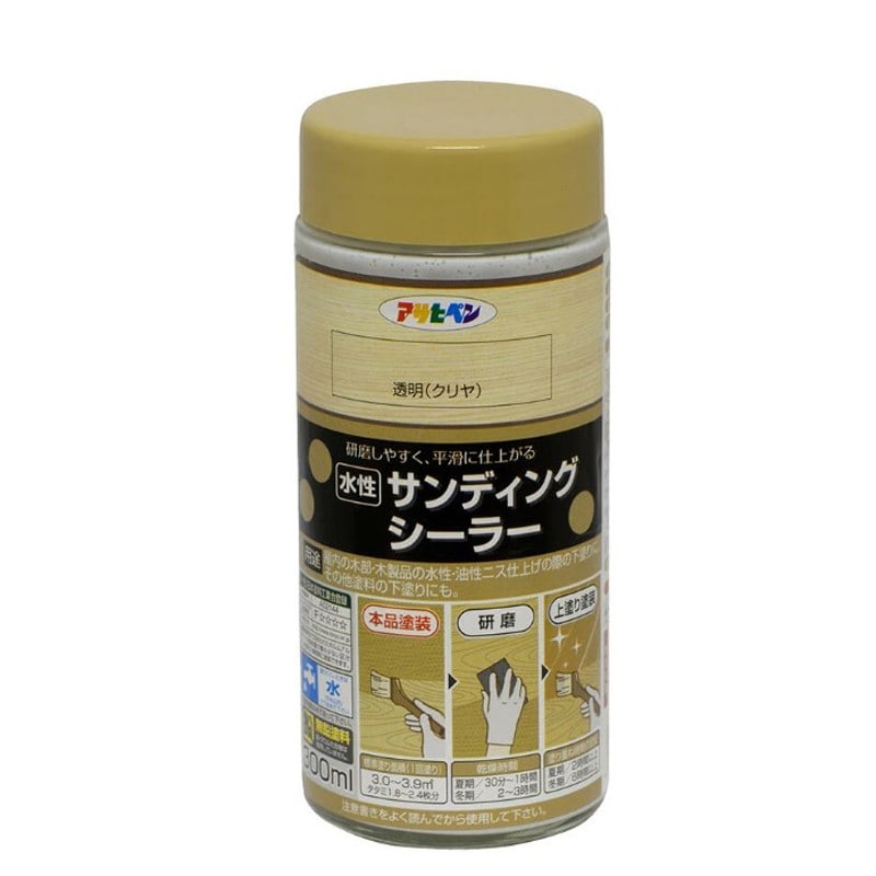 アサヒペン 9018183 水性サンディングシーラー 300ML 1個（ご注文単位1個）【直送品】