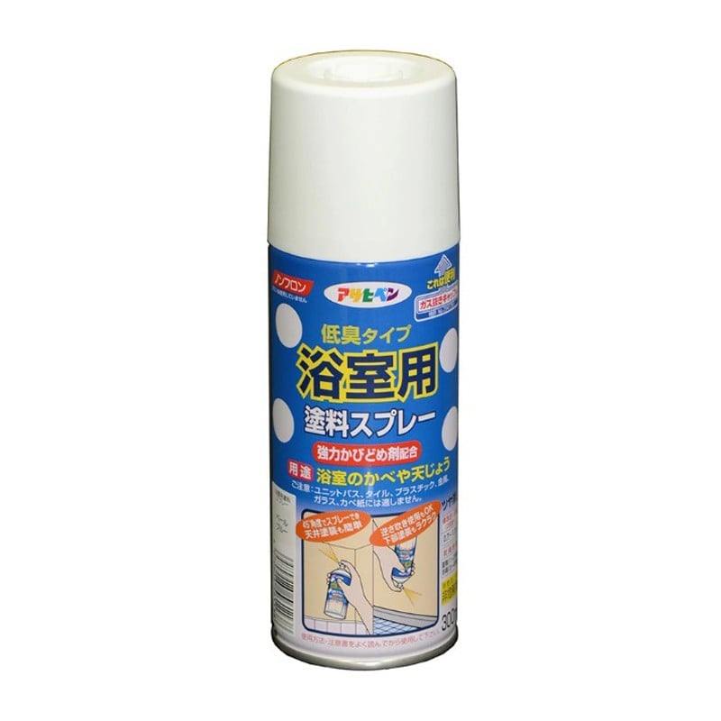 アサヒペン 9010949 浴室用塗料スプレー 300ML ペールブルー 1個（ご注文単位1個）【直送品】