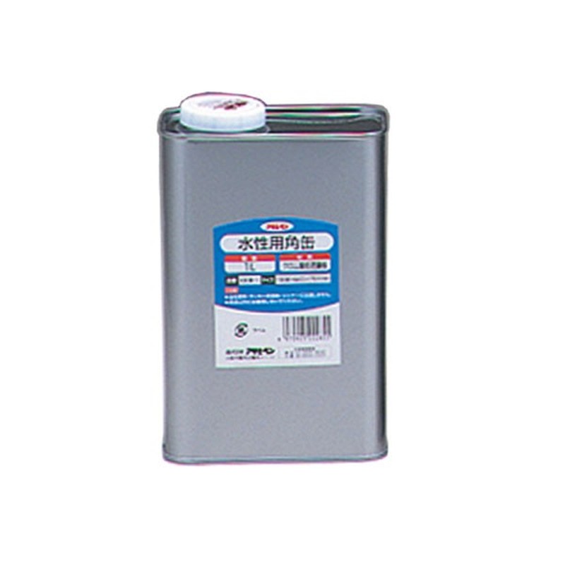 アサヒペン 9016308 水性用角缶 1L KKW-1 1個(ご注文単位1個)【直送品】