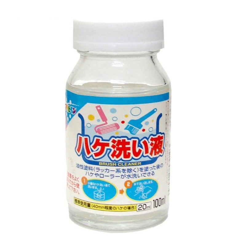 アサヒペン 9011497 ハケ洗い液 100mL 1個（ご注文単位1個）【直送品】