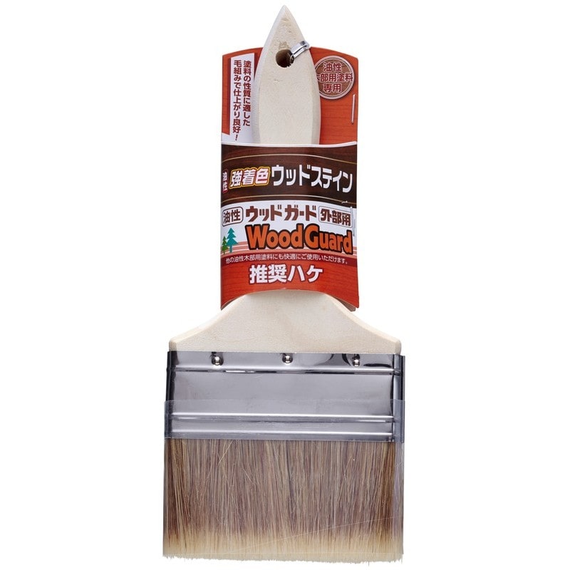 アサヒペン 9018875 AP 油性木部用推奨ハケ 100mmWBP-100 1個(ご注文単位1個)【直送品】