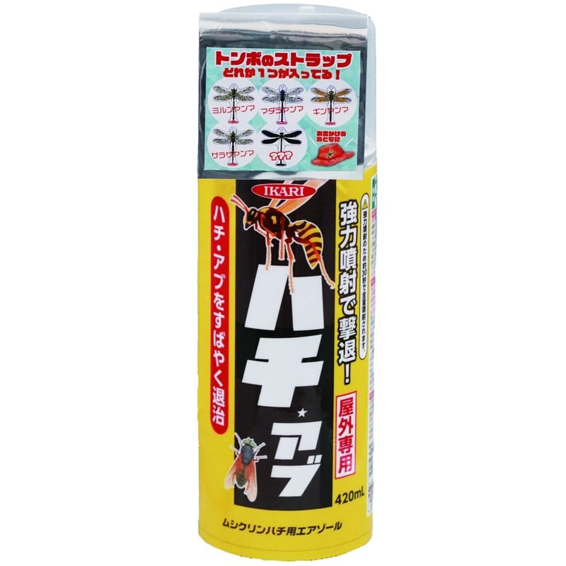 イカリ消毒 275004 ムシクリン ハチ用エアゾール 420ml 1個(ご注文単位1個)【直送品】