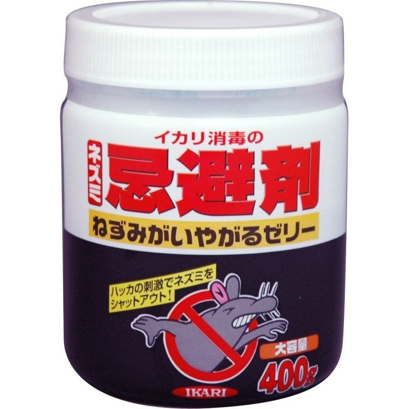 イカリ消毒 205065 イカリ ねずみがいやがるゼリー 400g 1個(ご注文単位1個)【直送品】