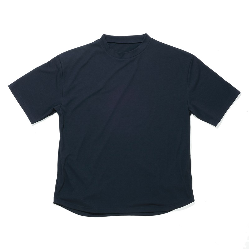 おたふく手袋 2118065 ブオーバー5分袖クールTシャツダークネイビー 3L FB-710 1個（ご注文単位1個）【直送品】