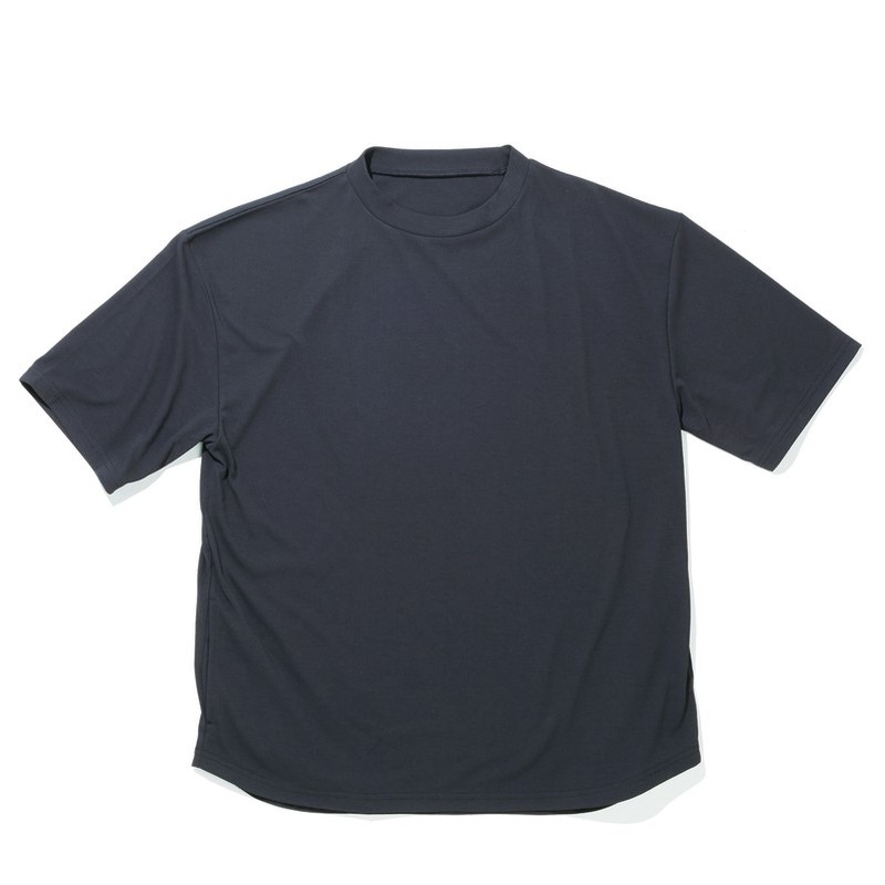 おたふく手袋 2118070 ブオーバー5分袖 クールTシャツ チャコール 3L FB-710 1個（ご注文単位1個）【直送品】