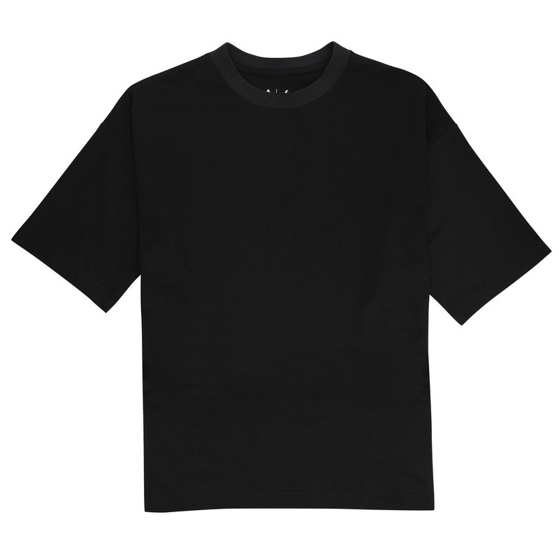 おたふく手袋 2116245 FB-700 5分袖クールTシャツ 黒 S 1個（ご注文単位1個）【直送品】