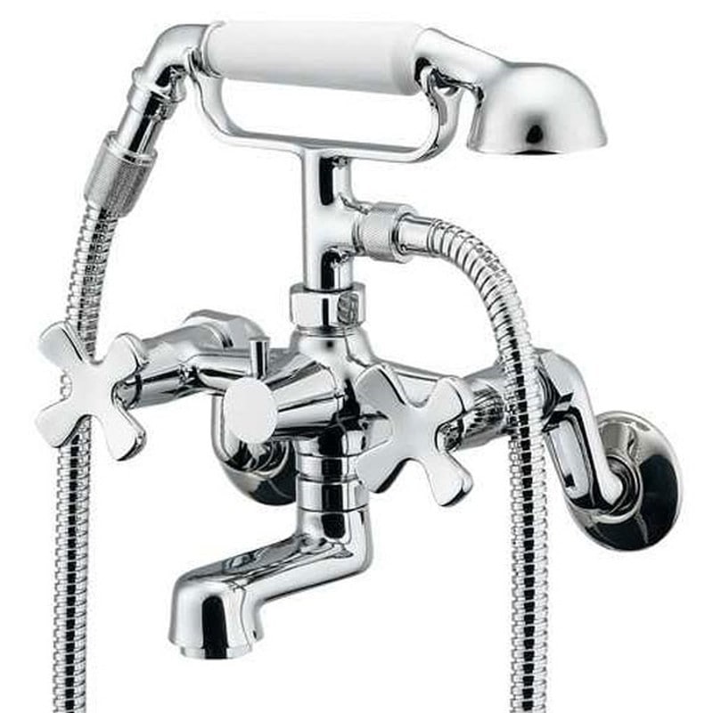 カクダイ 2229106 2ハンドルシャワー混合栓 #133-505 1個(ご注文単位1個)【直送品】