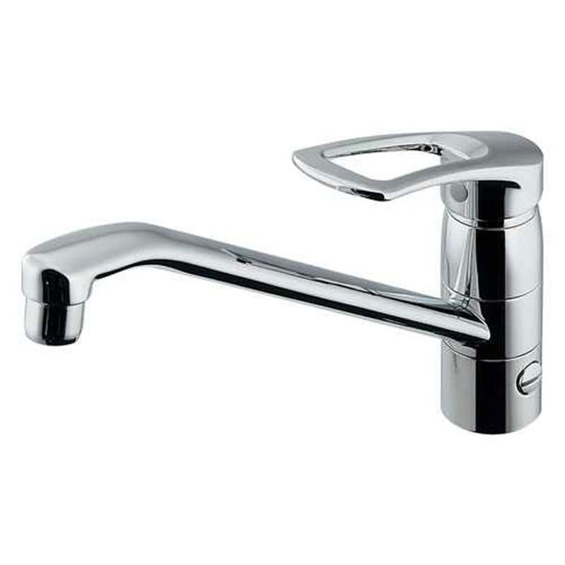 カクダイ 2227762 シングルレバー混合栓分水孔付 #117-063K 1個(ご注文単位1個)【直送品】