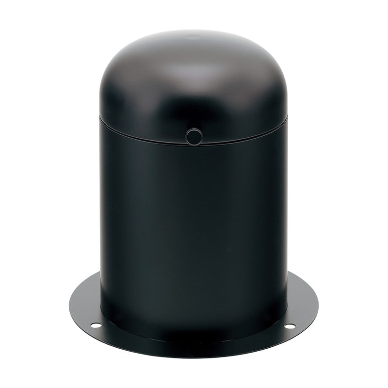 カクダイ 2232908 立型散水栓ボックス 黒 #626-138-D 1個（ご注文単位1個）【直送品】