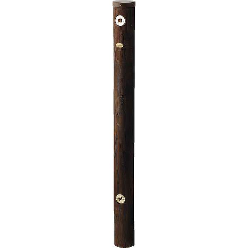 カクダイ 2223534 エコ水栓柱焼丸太 #6242-1200 1個（ご注文単位1個）【直送品】
