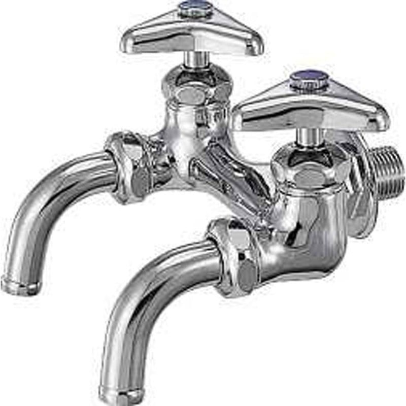 カクダイ 2225359 双口ホーム水栓 13 #7050 1個（ご注文単位1個）【直送品】