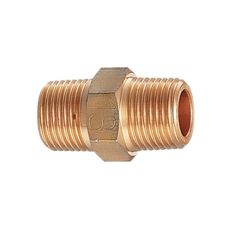 カクダイ 2223062 6128-50 砲金ニップル #6128-50 1個(ご注文単位1個)【直送品】
