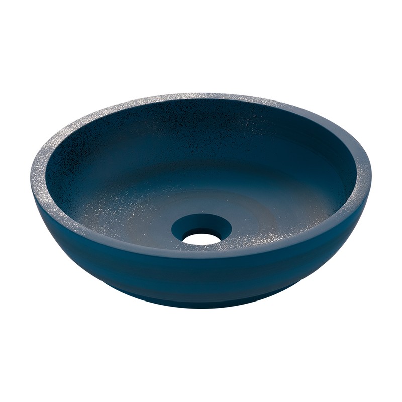 カクダイ 2236166 丸型手洗器 青藍 493-253-B 1個（ご注文単位1個）【直送品】