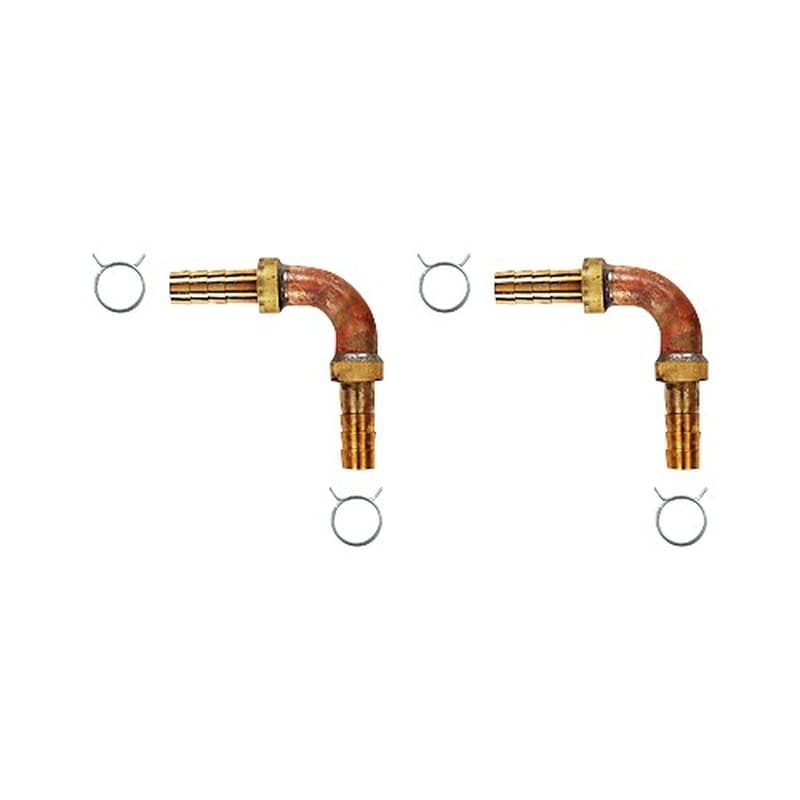カクダイ 2228604 ペアホース用エルボ 10A #416-423 1個(ご注文単位1個)【直送品】
