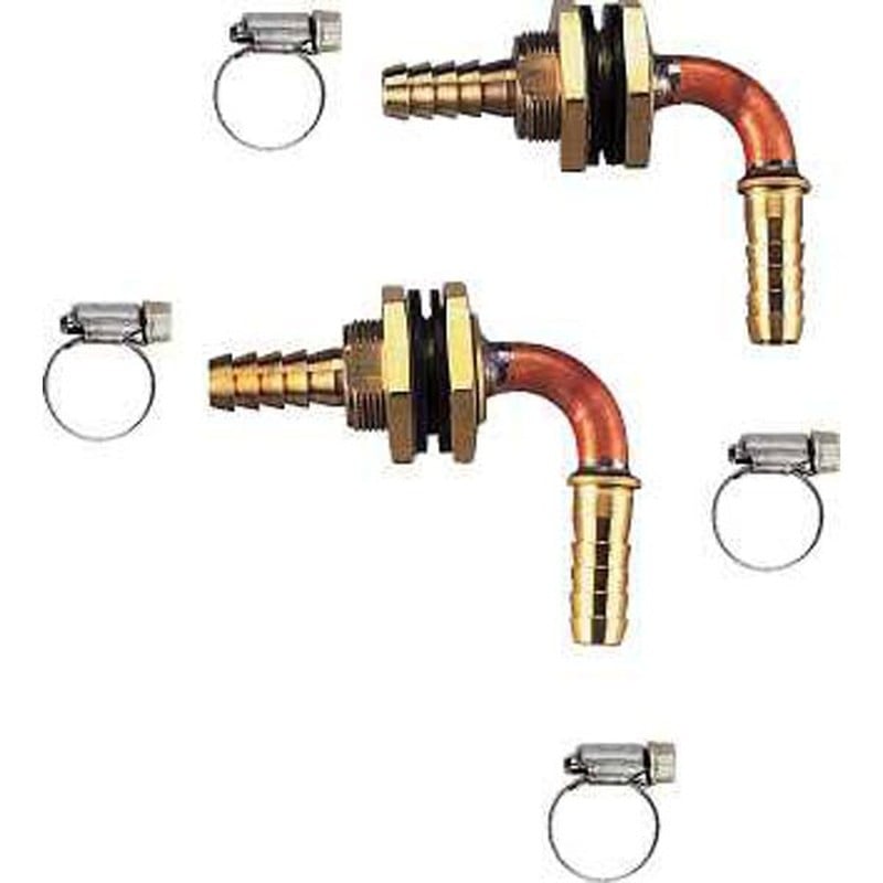 カクダイ 2221261 ユニットバス貫通金具 #415-800 1個(ご注文単位1個)【直送品】