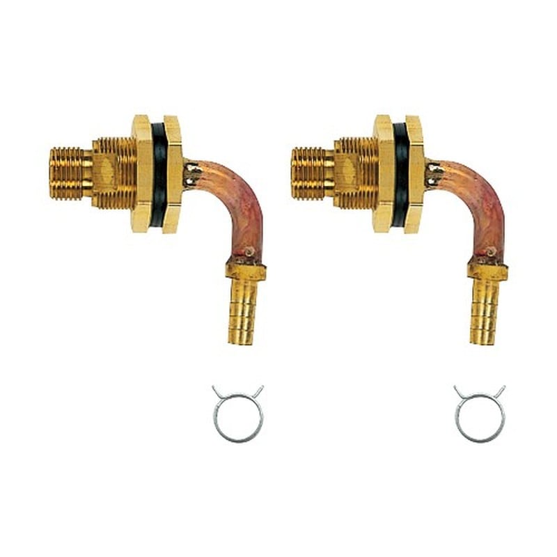 カクダイ 2228609 ユニットバス貫通金具10A #416-458 1個(ご注文単位1個)【直送品】