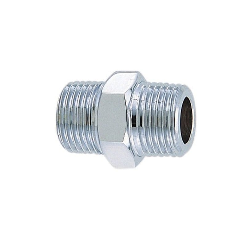 カクダイ 2223066 ニップルクローム #6128A-25 1個（ご注文単位1個）【直送品】