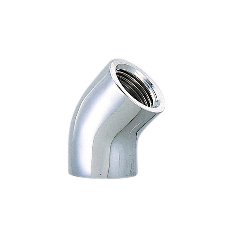 カクダイ 2223787 6466A-20 45°エルボクローム #6466A-20 1個（ご注文単位1個）【直送品】