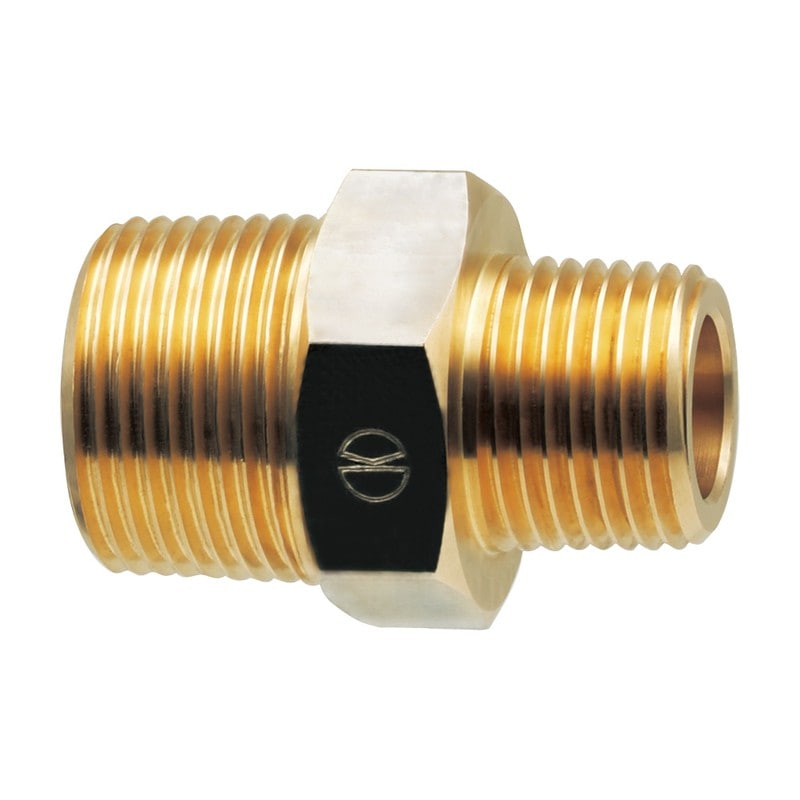 カクダイ 2235803 カクダイ 6128-20×10 砲金ニップル #6128-20X10 1個（ご注文単位1個）【直送品】