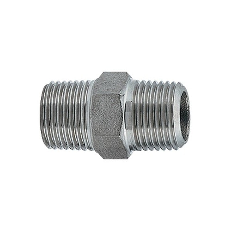 カクダイ 2223859 ステンレス六角ニップル #6474-30 1個（ご注文単位1個）【直送品】