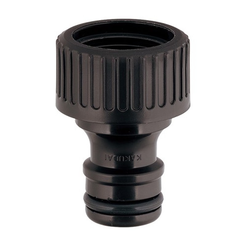カクダイ 2237675 ネジ口金マットブラック 791-710-MD 1個（ご注文単位1個）【直送品】