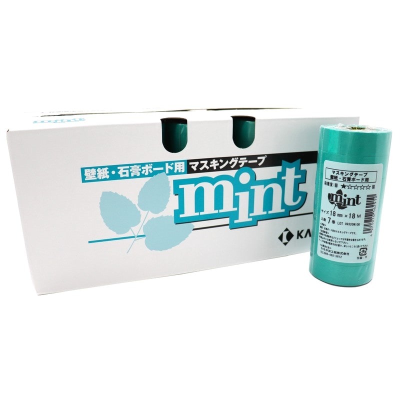 カモ井加工紙 9033066 MINT18-70 マスキングミント 18mm 1個（ご注文単位1個）【直送品】