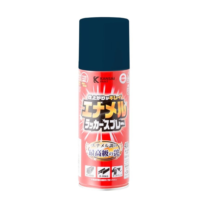 カンペハピオ 9025096 エナメルラッカSP ブルー 400ML 1個（ご注文単位1個）【直送品】