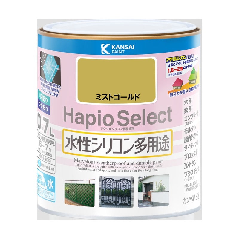 カンペハピオ 9000104 ハピオセレクト ミストゴールド 0.7L #00017650201007 1個(ご注文単位1個)【直送品】