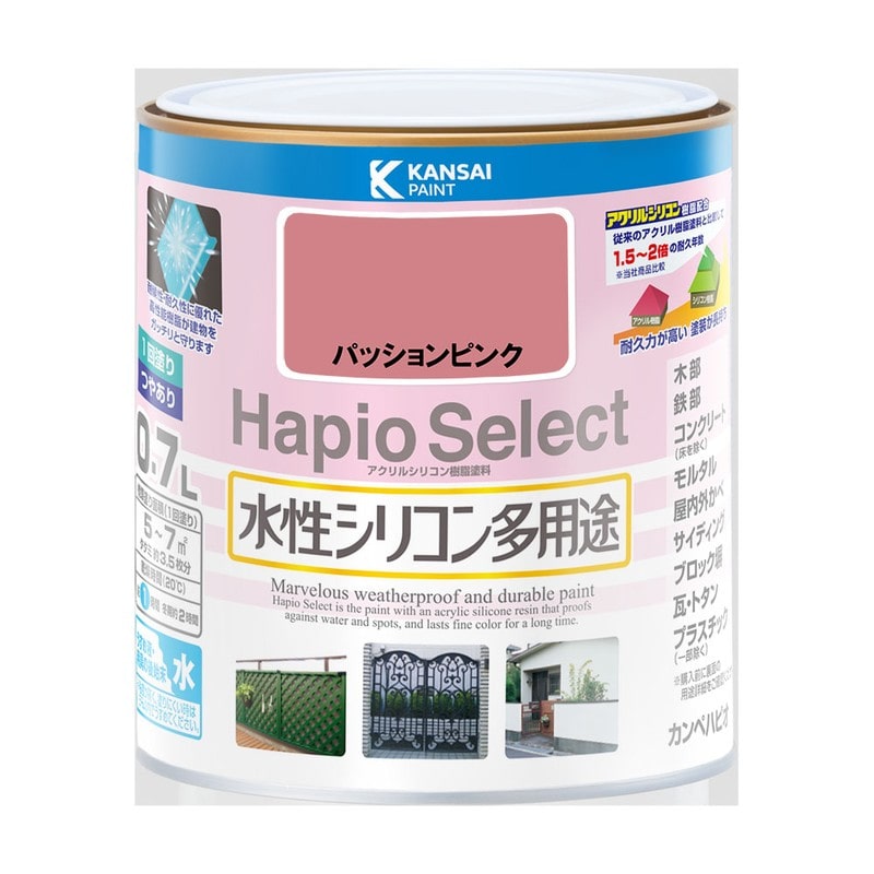 カンペハピオ 9000112 ハピオセレクト パッションピンク 0.7L #00017650731007 1個(ご注文単位1個)【直送品】