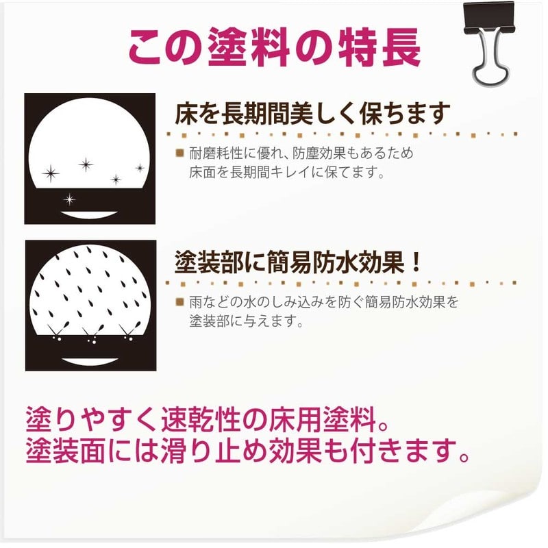 カンペハピオ 9001611 水性コンクリート床用 グリーン 7L #00477654111070 1個(ご注文単位1個)【直送品】