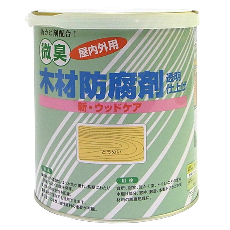カンペハピオ 9001882 新・ウッドケア とうめい 0.7L #00147670010000 1個(ご注文単位1個)【直送品】