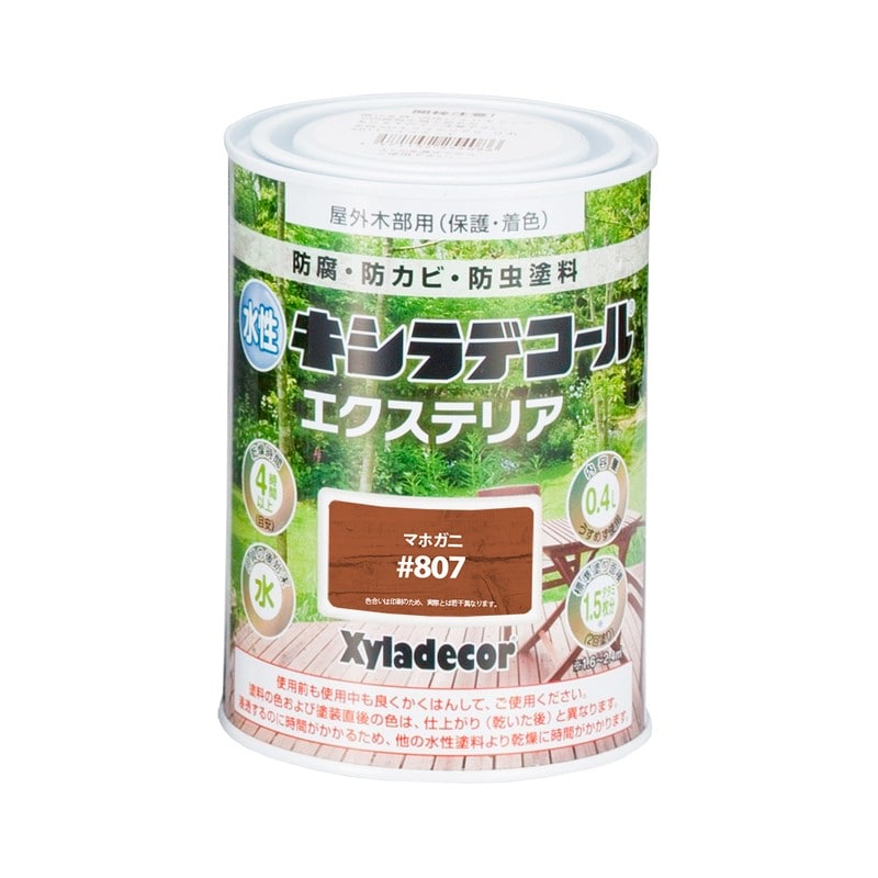カンペハピオ 9001815 水性キシラデコールエクステリアSマホガ二 0.4L #00047670150000 1個(ご注文単位1個)【直送品】