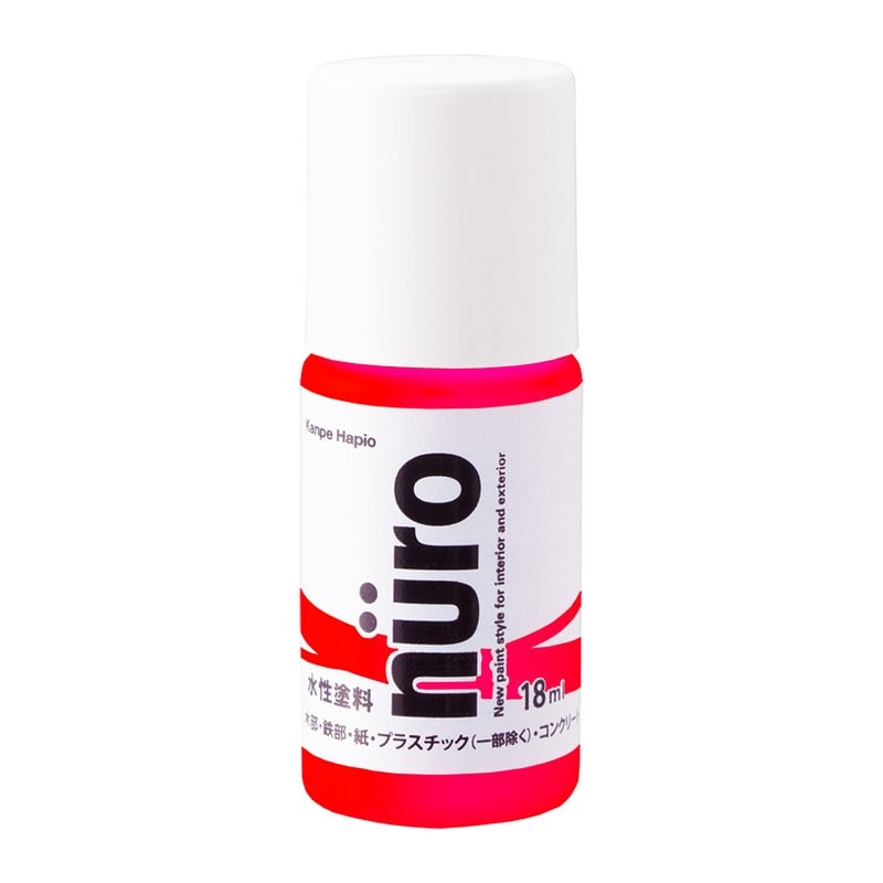 カンペハピオ 9002571 ヌーロ 蛍光レッド 18ML #00277651632018 1個（ご注文単位1個）【直送品】