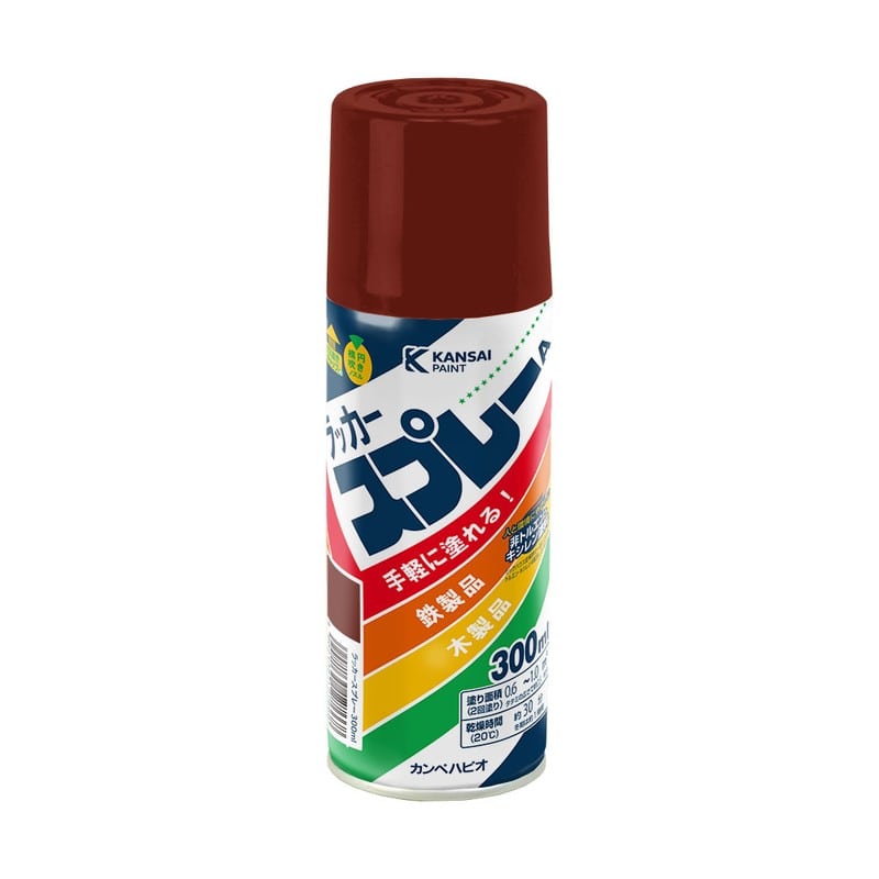 カンペハピオ 9002221 カンペラッカースプレーA あかさび色 300ML #00537645242300 1個（ご注文単位1個）【直送品】