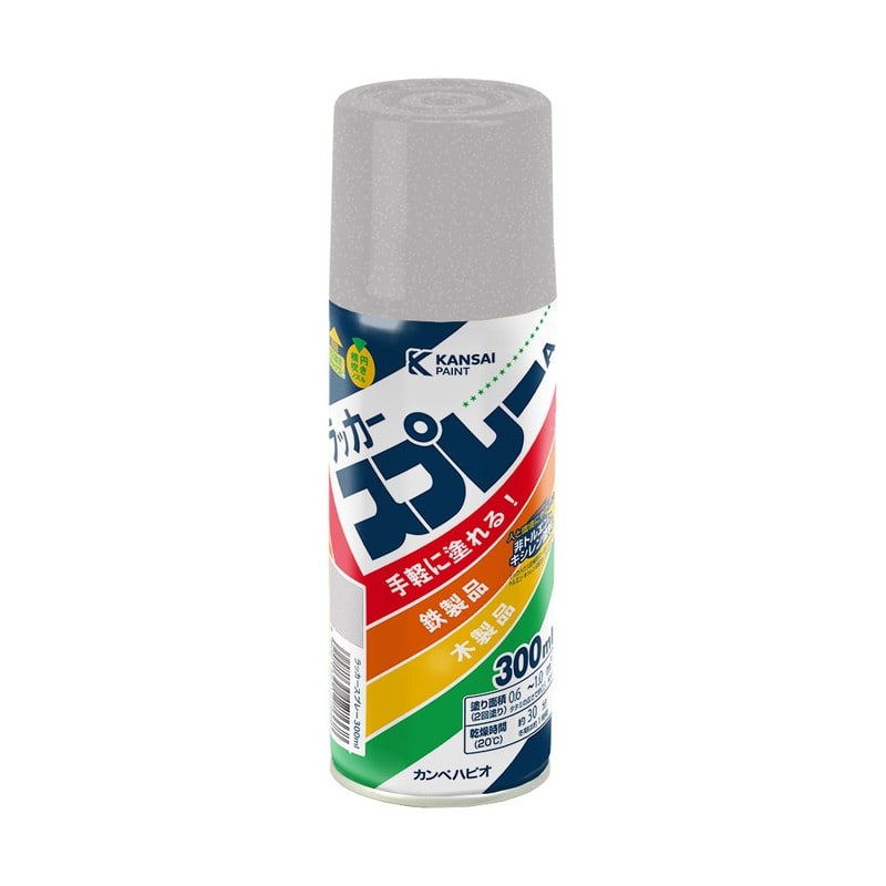 カンペハピオ 9002227 カンペラッカースプレーA ぎん色 300ML #00537640462300 1個（ご注文単位1個）【直送品】