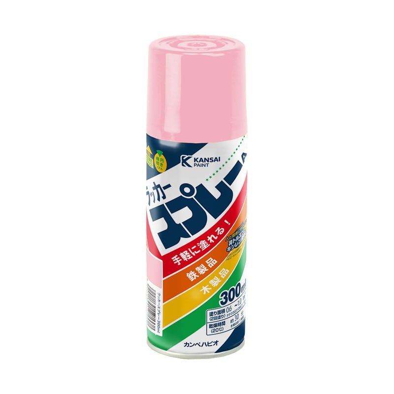 カンペハピオ 9002234 カンペラッカースプレーA ピンク 300ML #00537640832300 1個（ご注文単位1個）【直送品】