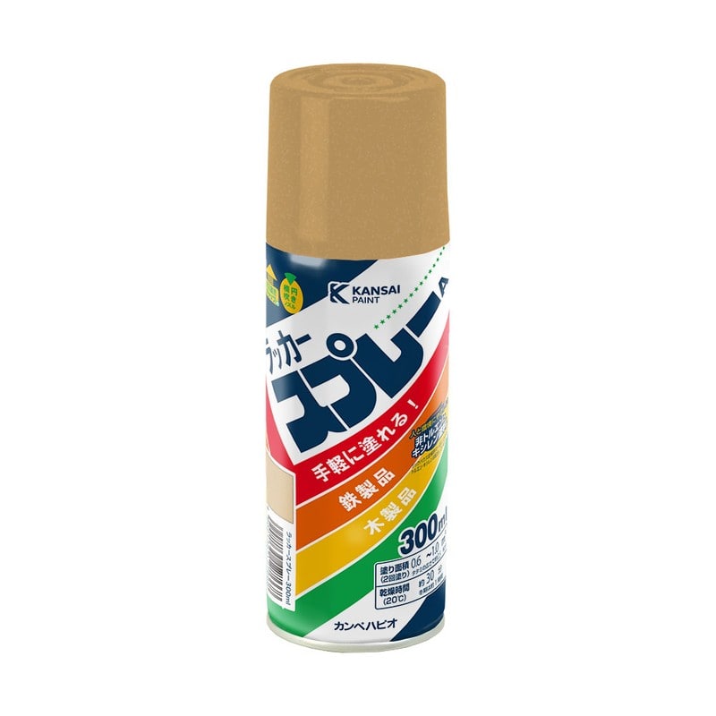 カンペハピオ 9002228 カンペラッカースプレーA ゴールド 300ML #00537644062300 1個（ご注文単位1個）【直送品】